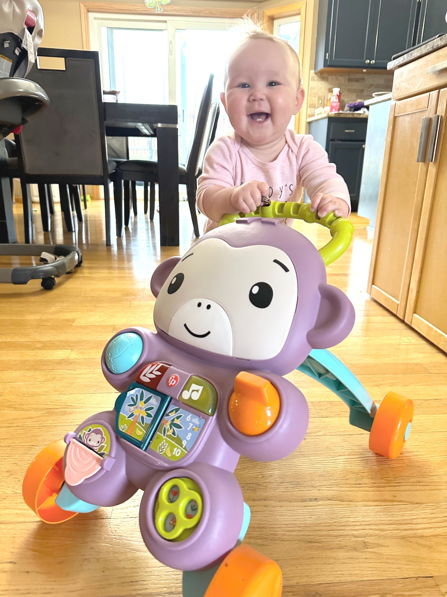 Our little is cruising!👶🏼 This little walker is so much fun and she LOVES all the music and noise it makes! 

#LTKSaleAlert #LTKKids #LTKdayinmylife
