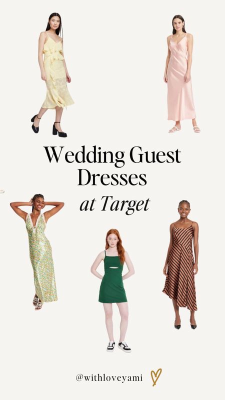 For your around the corner or online convenience, Target styles make you the perfect guest!!

#LTKWedding #LTKFindsUnder50 #LTKParties