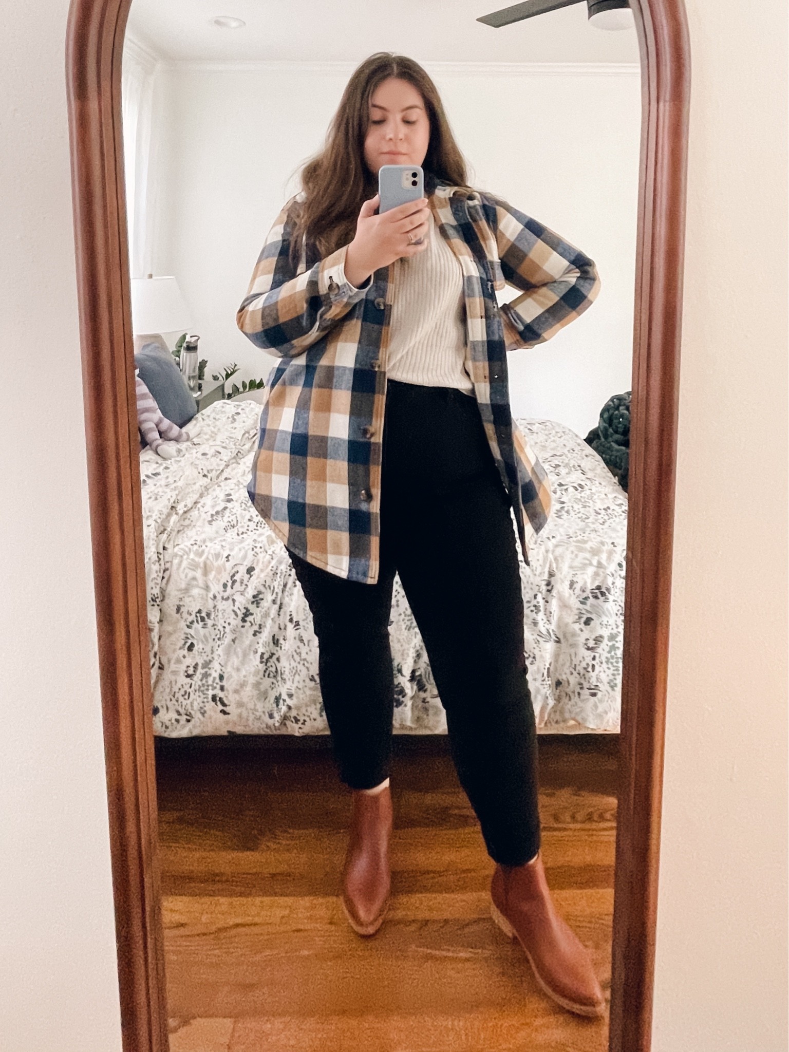 Fall weekend wardrobe! I am officially sold on this shacket trend!
