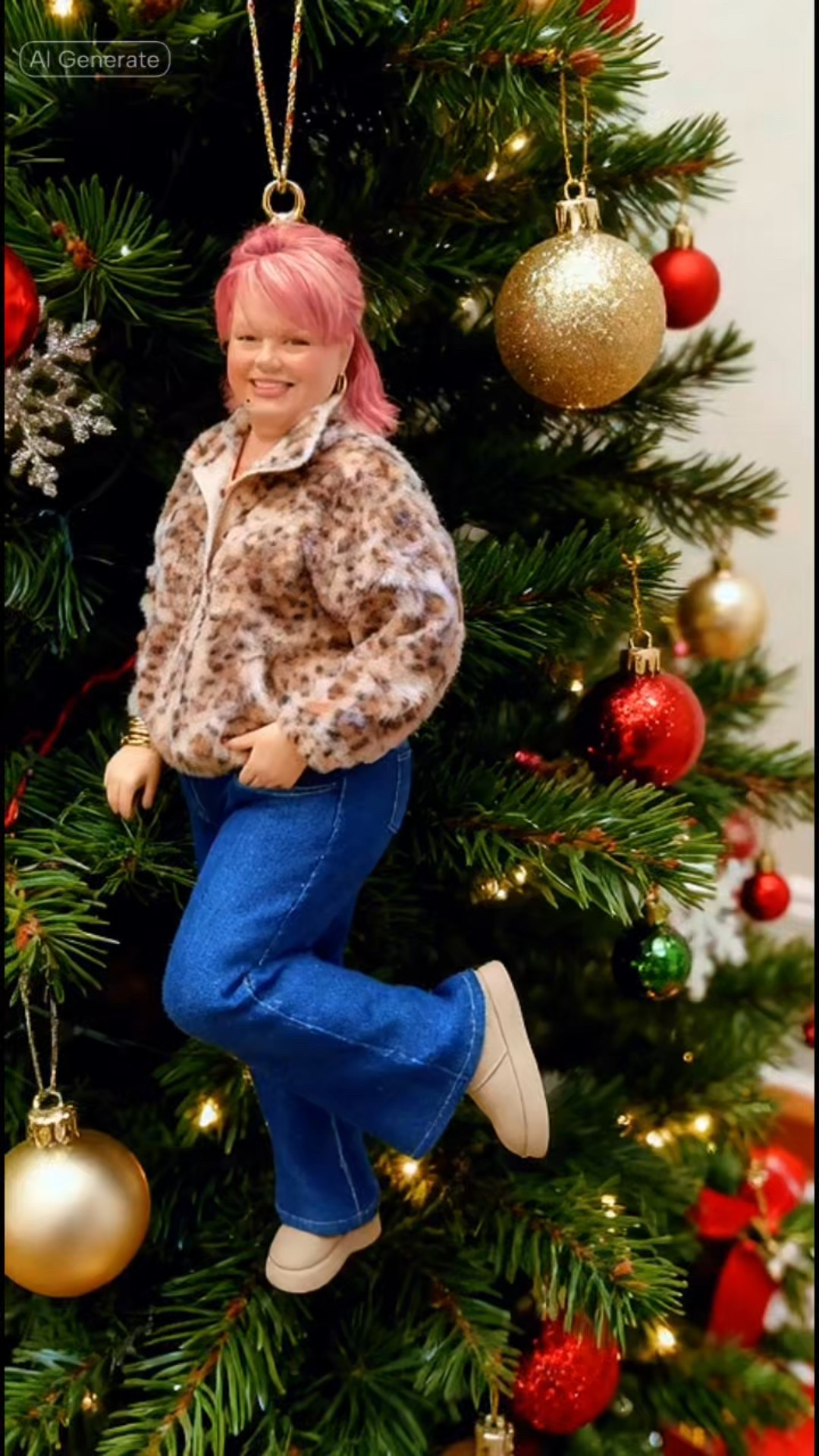 Christmas is 17 days away! 🤪 If you’re running out of time, or inspiration, check my gift guides (above, or via the products tab, or link directly 👉🏻https://www.shopltk.com/explore/Elviswifelife/giftguides). They are updated every day - if you’re looking for something and it’s not there, let me know! 
(My ornament outfit is linked below, of course I’m wearing leopard💖)

#LTKplusSize #LTKMidsize #LTKPetite #LTKTall #LTKOOTD #LTKSeasonal #LTKOver40 #LTKfindsUnder50 #LTKFindsUnder100 #ltkxae 
Halara, wide leg jeans, American Eagle, aerie, Ugg, Sherpa, fleece, snap front pullover, mom uniform, mom outfit, cozy, comfy, hygge, gifts for her, gifts for mom, gifts for friends

#LTKHoliday #LTKGiftGuide #LTKWorkwear