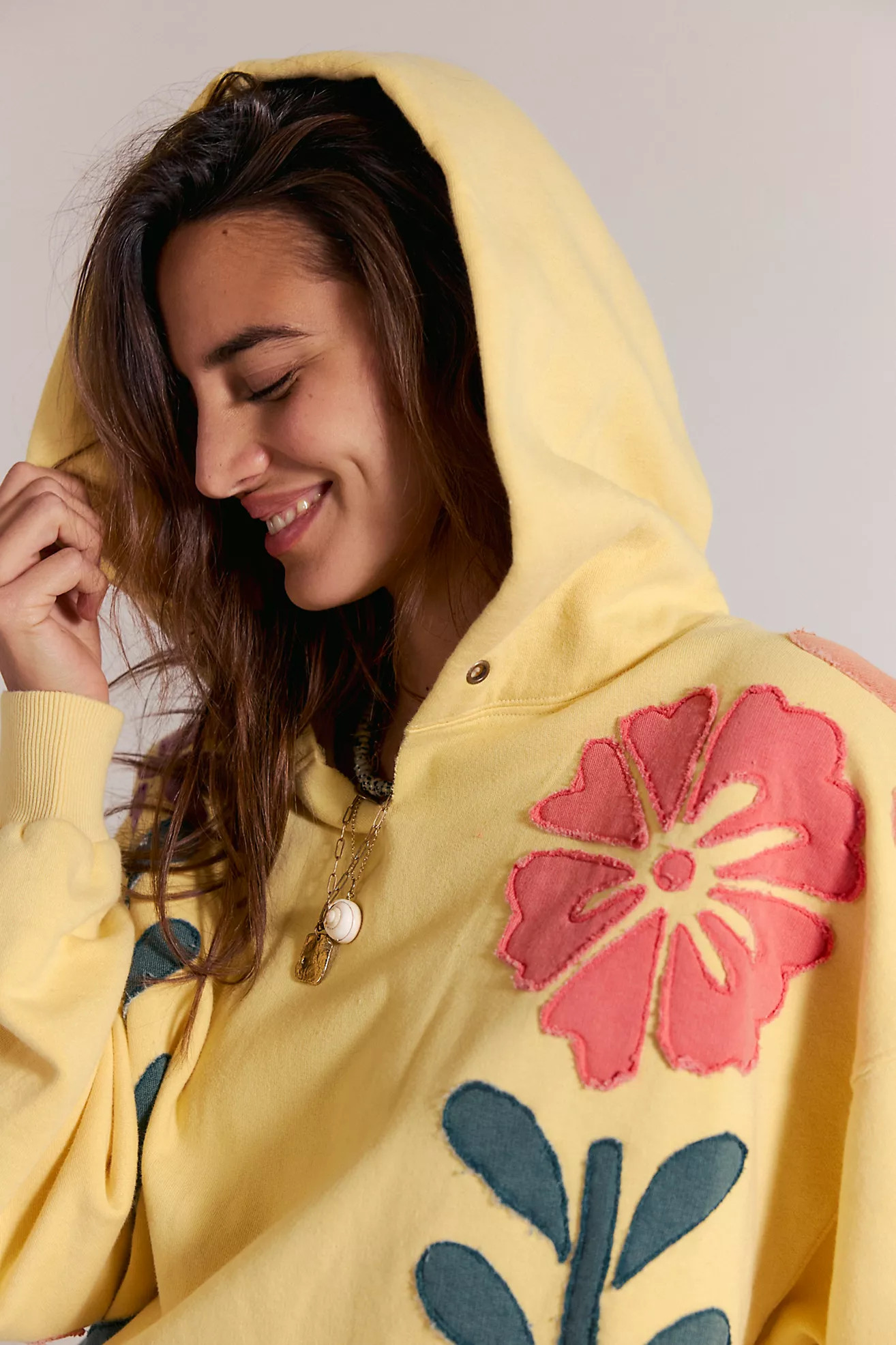 We The Free It's A Vibe Flowers Hoodie | Free People (Global - UK&FR Excluded)