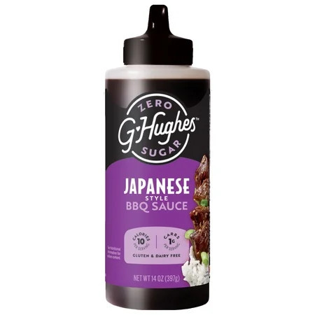 G Hughes Zero Sugar Japanese BBQ Sauce, 14 oz. | Walmart (US)