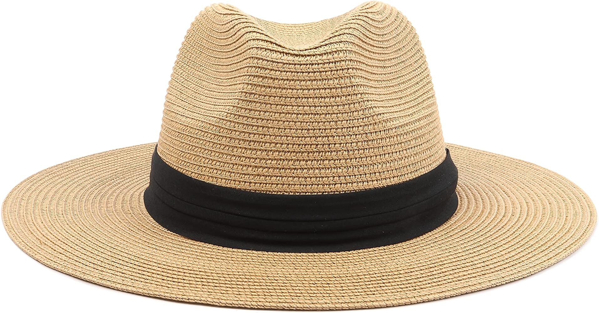 Zylioo XXL Oversize Straw Sun Hats,Wide Brim Panama Beach Hat for Big Heads,Adjustable UPF Travel... | Amazon (US)