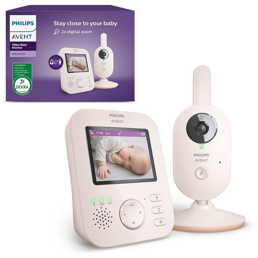 Philips AVENT Philips Babyphone mit Kamera Advanced - DEKRA Zertifiziert privat und sicher - 2.8"... | Amazon (DE)