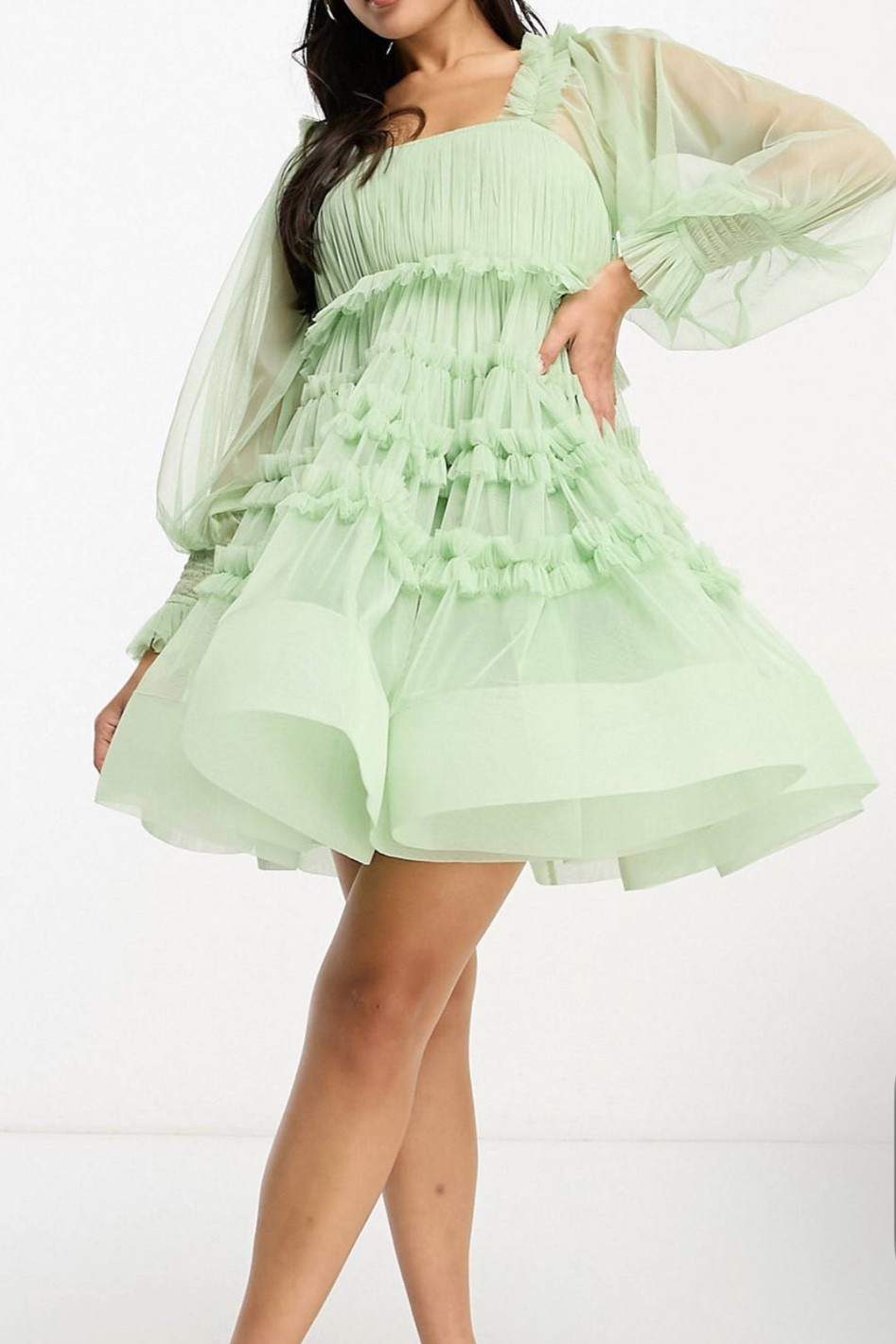 Seafoam Tulle Dress 

#LTKsalealert #LTKfindsunder50 #LTKwedding
