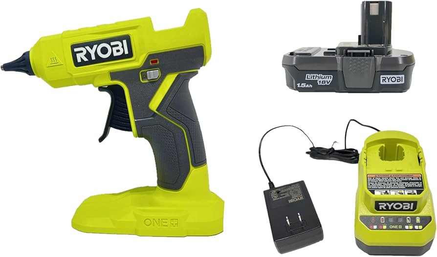 RYOBI 18V ONE+ Glue Gun Kit - PCL921K1 | Amazon (US)