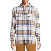 George Men's Long Sleeve Flannel Shirt | Walmart (US)