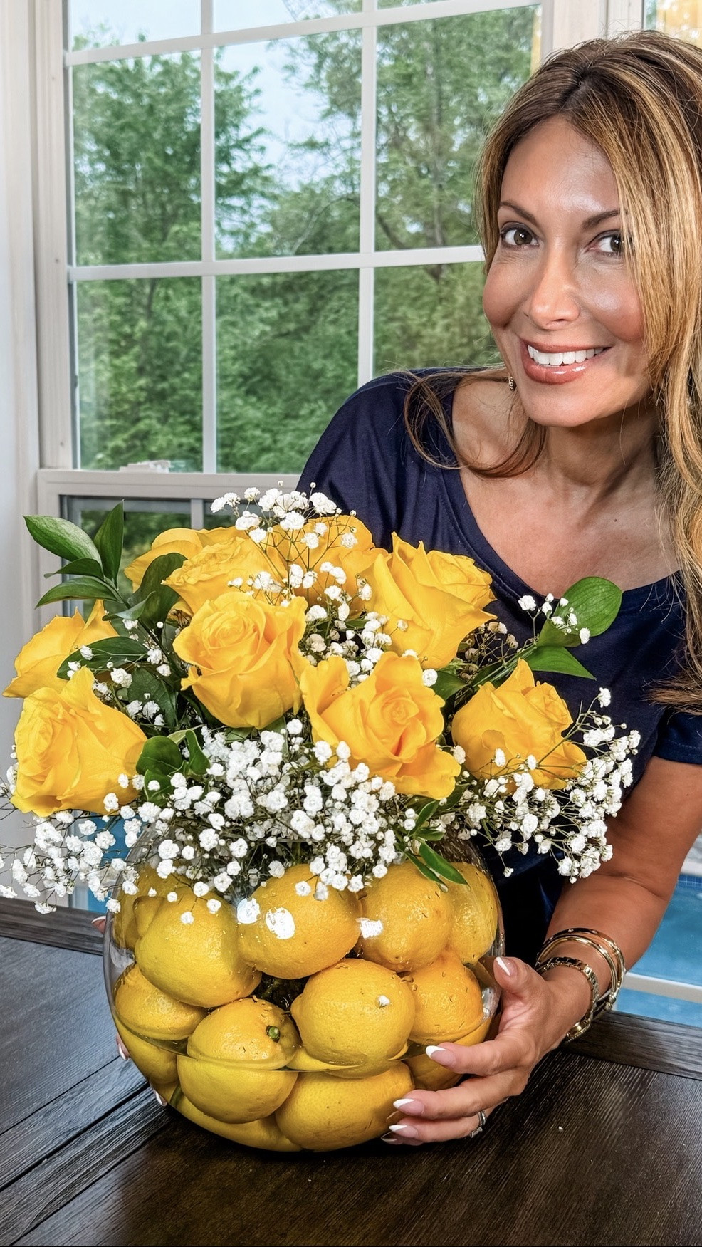 Lemon Floral Arrangement🍋✨ I love decorating with whole lemons for summer. They add the prettiest pop of color, fresh texture, and instantly make a table feel brighter and more inviting. Paired with soft roses and baby’s breath, this arrangement feels like a little Mediterranean escape right at home.

Bonus Tip: When the flowers fade, use the lemons for drinks, cooking, or fresh summer recipes. ☀️

#LTKstorytime #LTKSeasonal #LTKHome