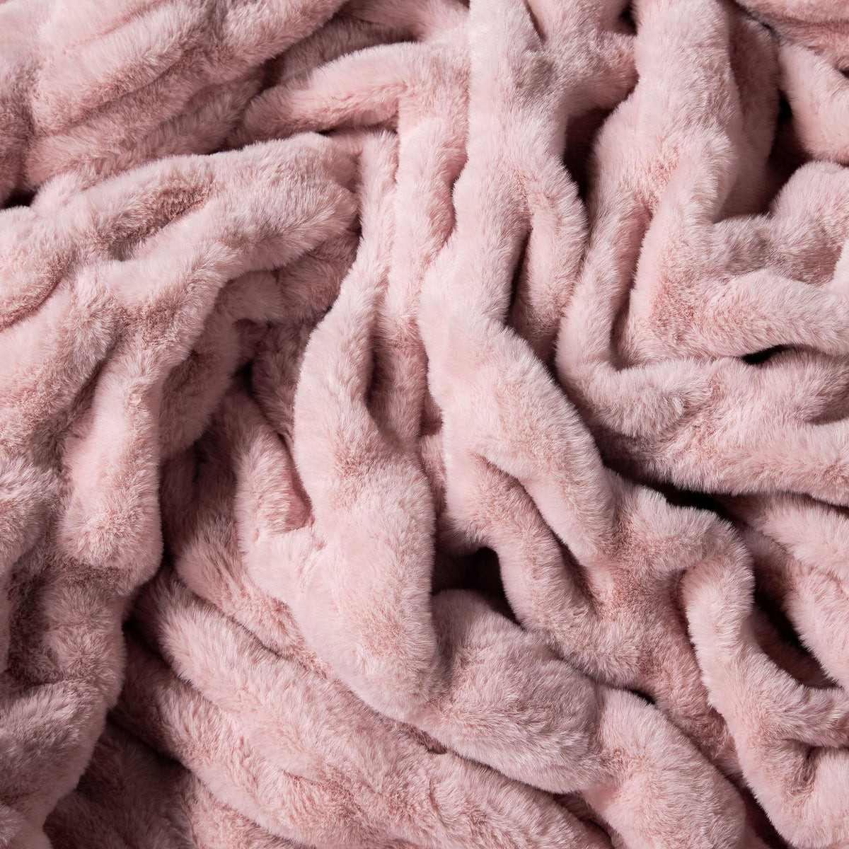 Blush Pink Double-sided Minky Blanket | Sunset Snuggles