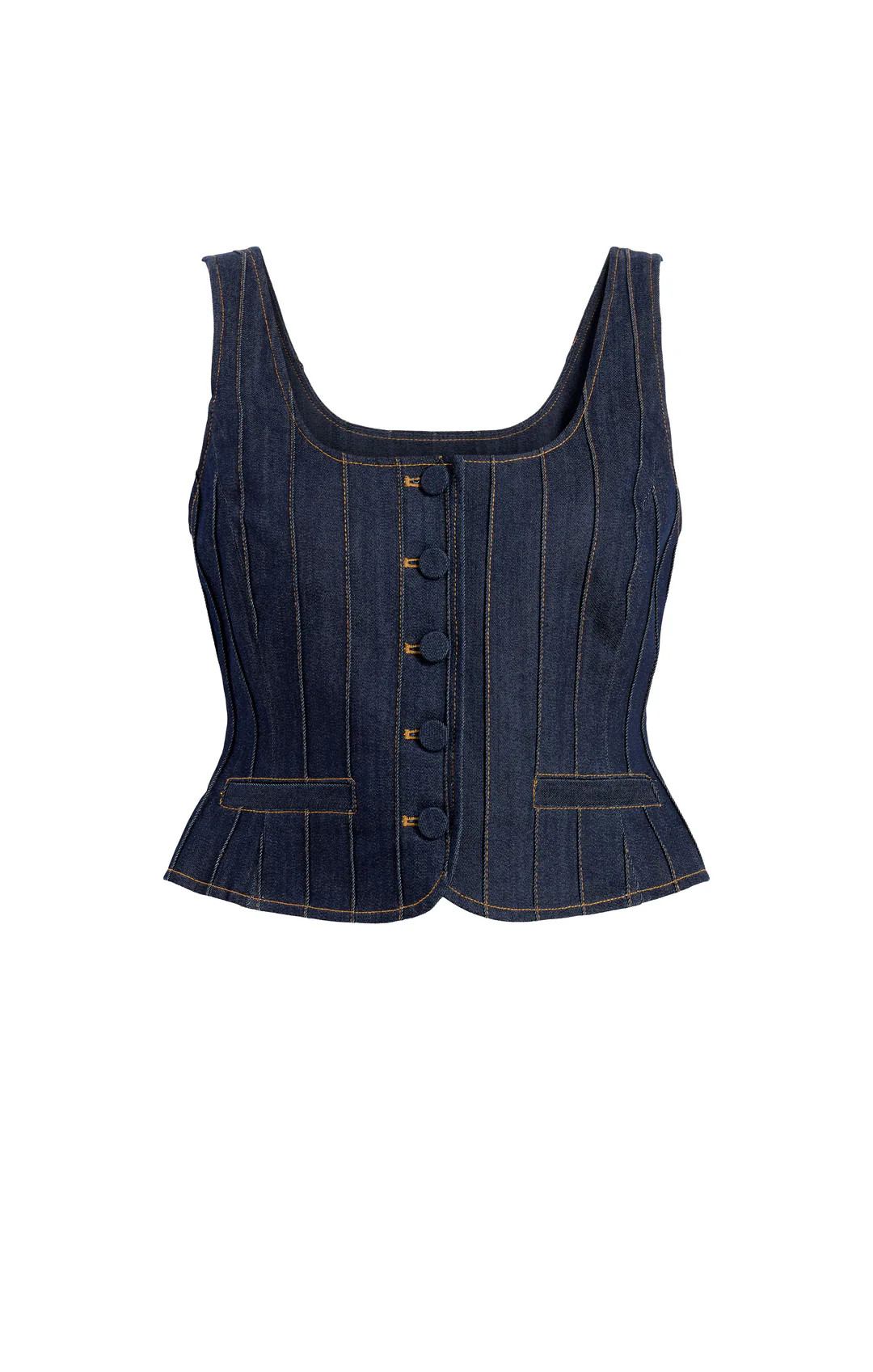 Denim Rowena Top | Cinq à Sept