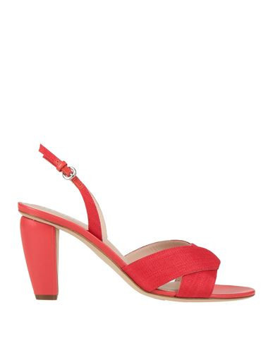 Rodo Woman Sandals Red Size 9.5 Textile fibers | YOOX (US)
