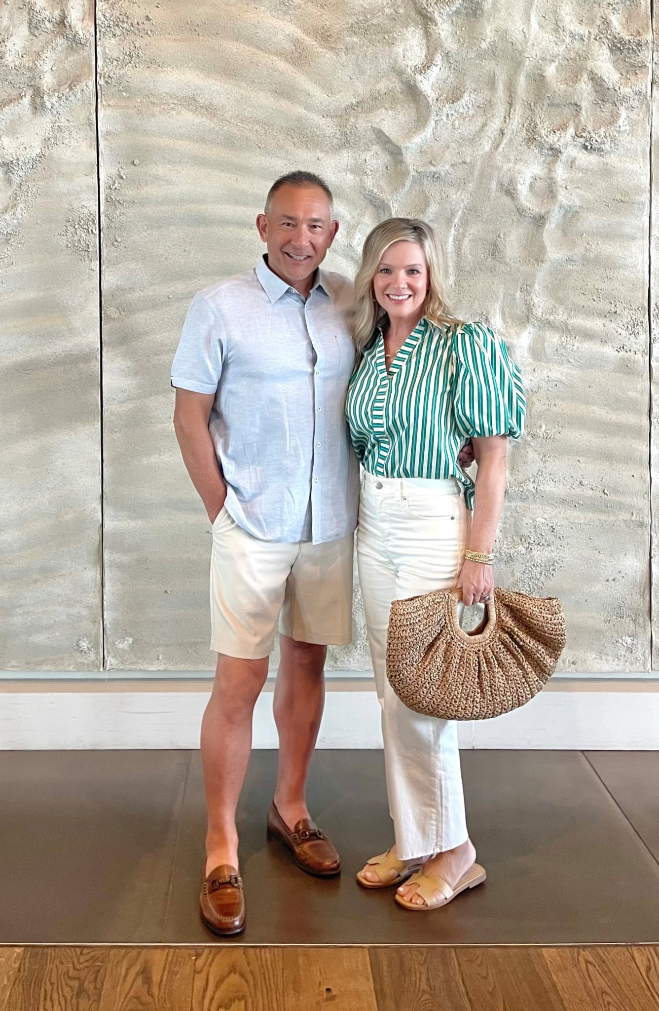 So in love with this puff sleeve striped top for summer!  Also wearing my favorite white jeans ever!  Have them in all 3 washes 🤍

#LTKSummerEdit #LTKSeasonal #LTKOver40