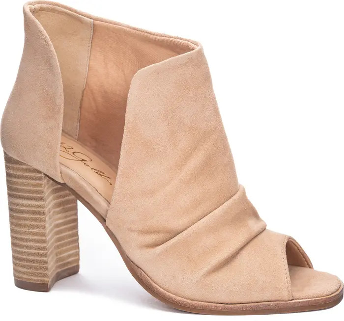42 Gold Loyalty Open Toe Bootie (Women) | Nordstrom | Nordstrom
