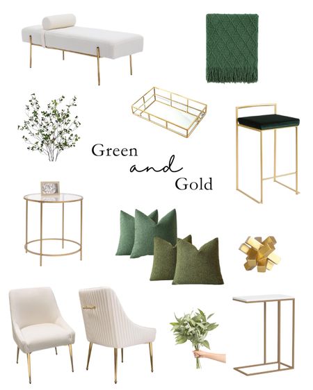 Some of our favorite green & gold accessories 💚✨

#LTKstyletip #LTKhome