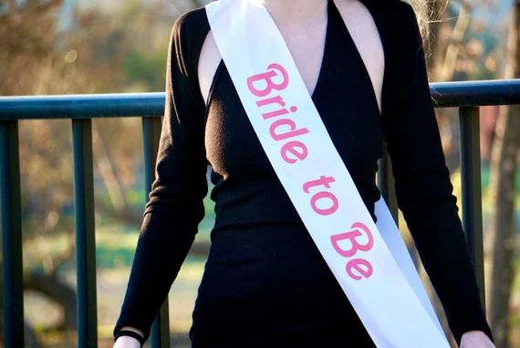 Bachelorette Party Barbie Themed Bride to Be Sash / Rose Pink | Etsy | Etsy (US)