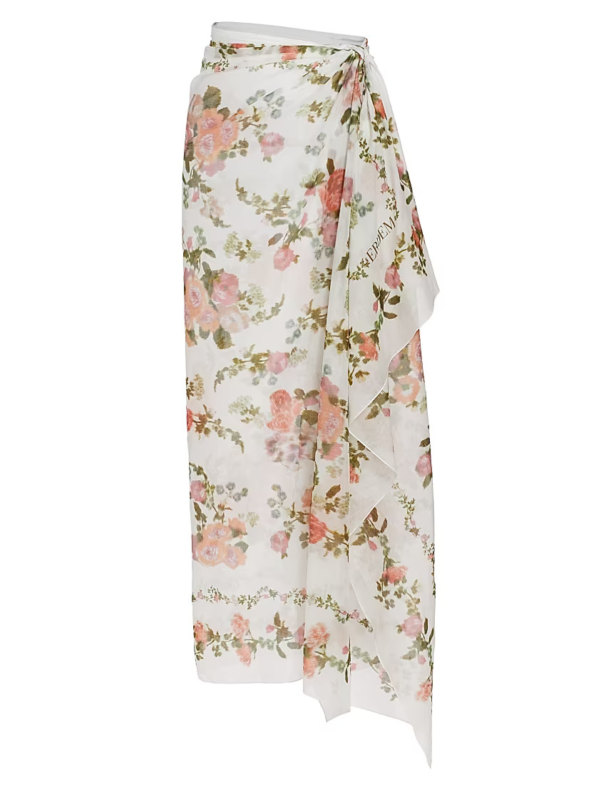 Cotton Floral Pareo | Saks Fifth Avenue