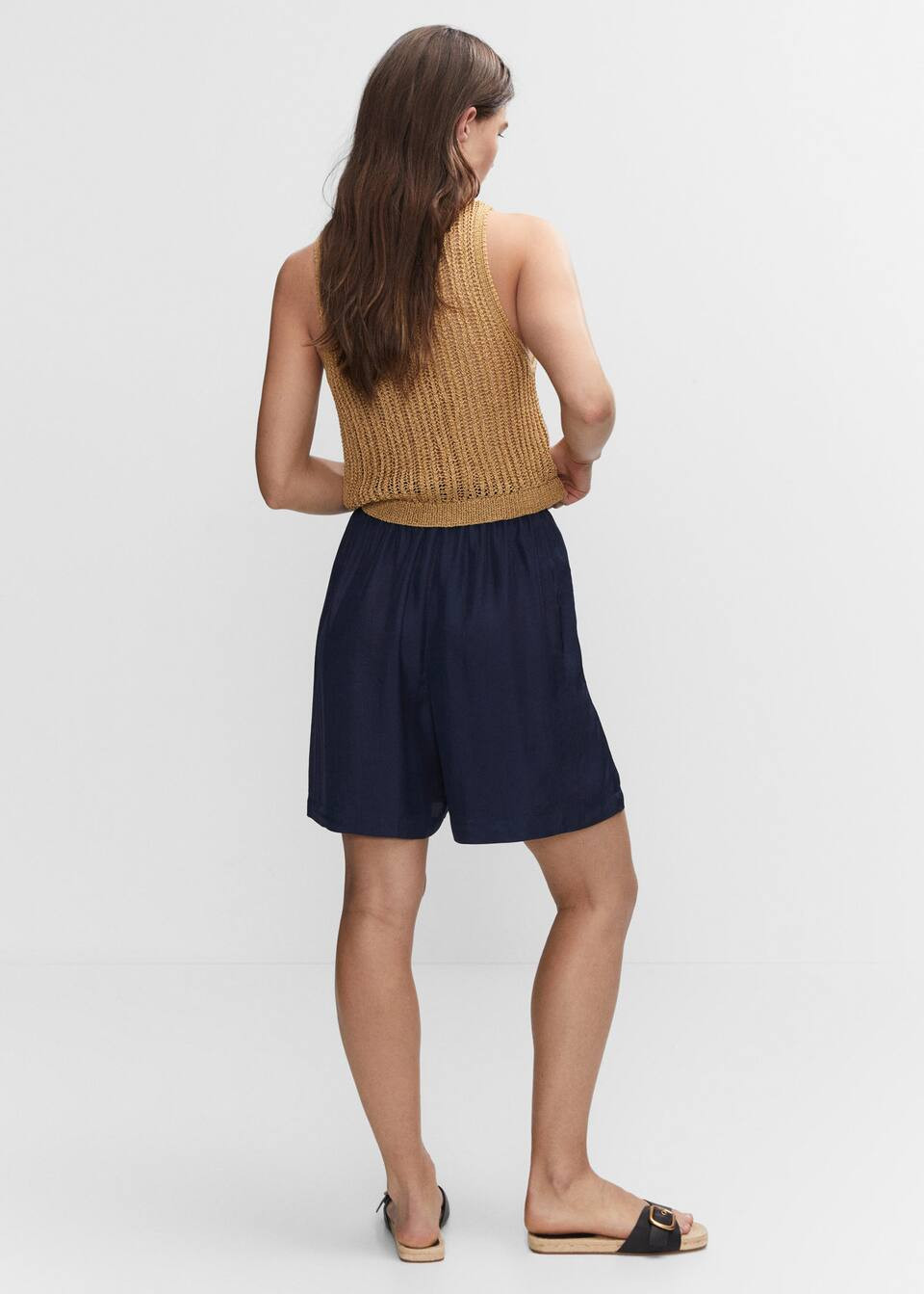 Bermudashorts mit Gummibund | MANGO (DE)