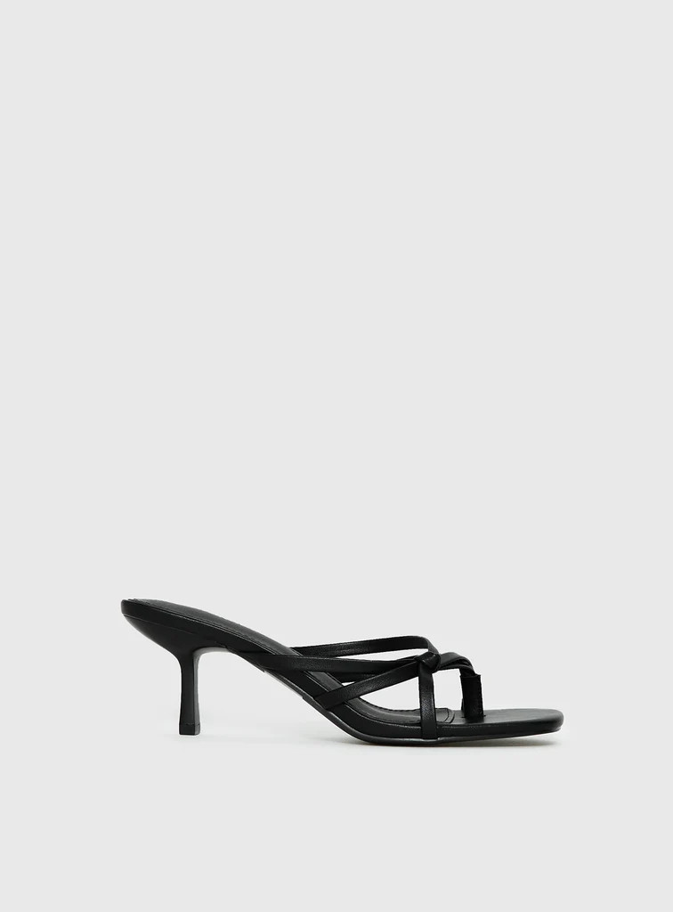 Goalie Heels Black | Princess Polly US