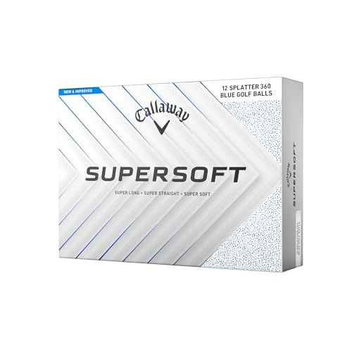 Callaway Golf Supersoft Golf Balls (2025, Blue Splatter) | Amazon (US)