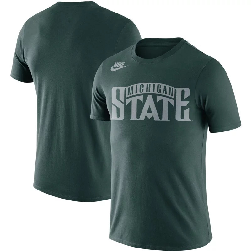 Nike Michigan State Spartans Basketball Retro 2-Hit T-Shirt | Academy Sports + Outdoors