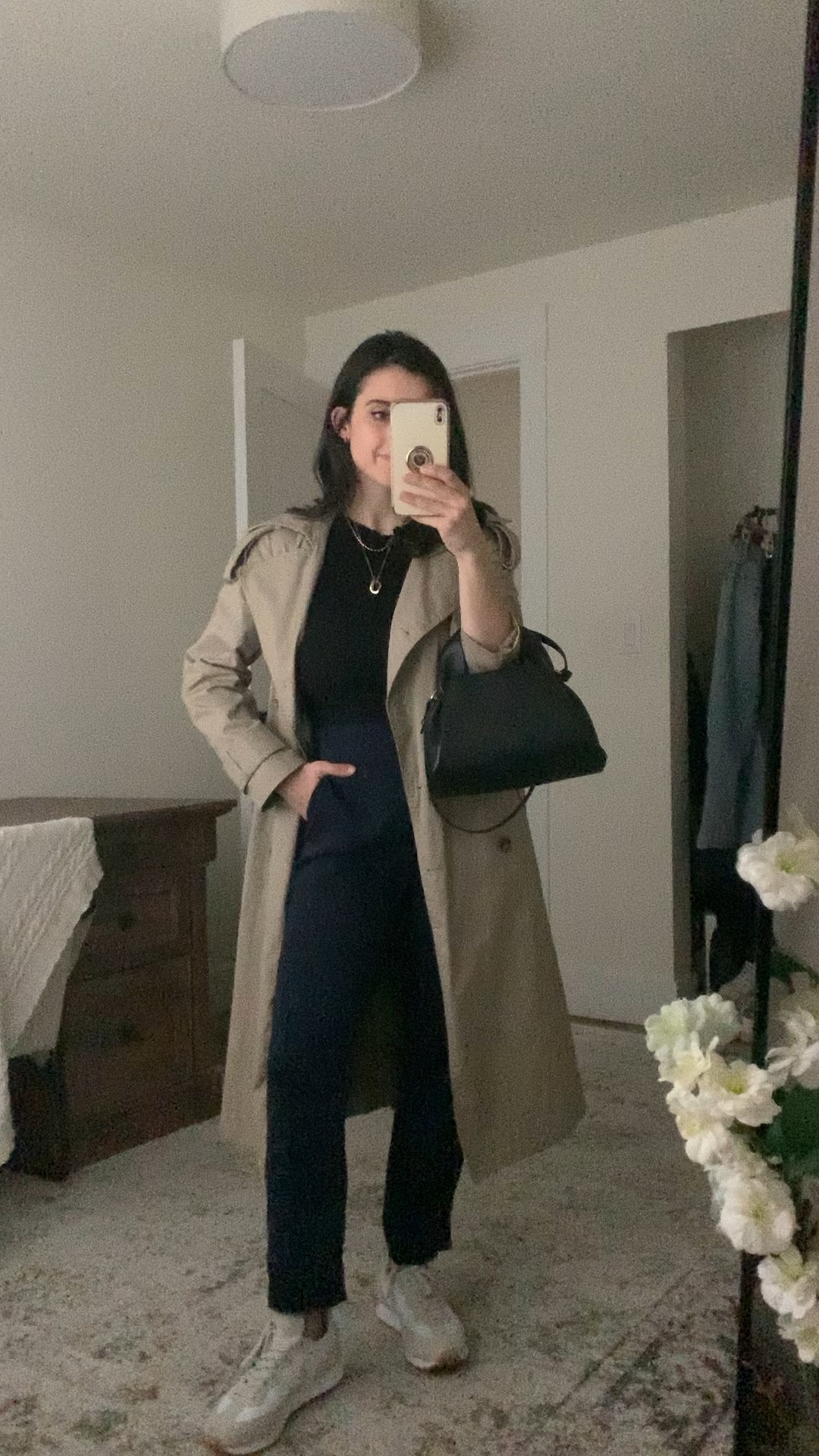 Comfortable spring outfit idea. 
Sneakers are true to size
Jacket - XXSP
Tank - XS 
Pants - 2 

#LTKfindsunder50 #LTKfindsunder100 #LTKsalealert