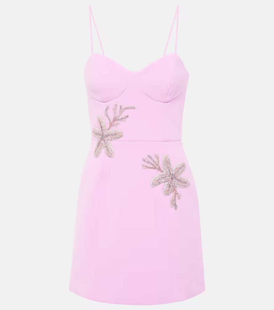 Rebecca Vallance Chantara embellished crÃªpe midi dress | Mytheresa (DACH)