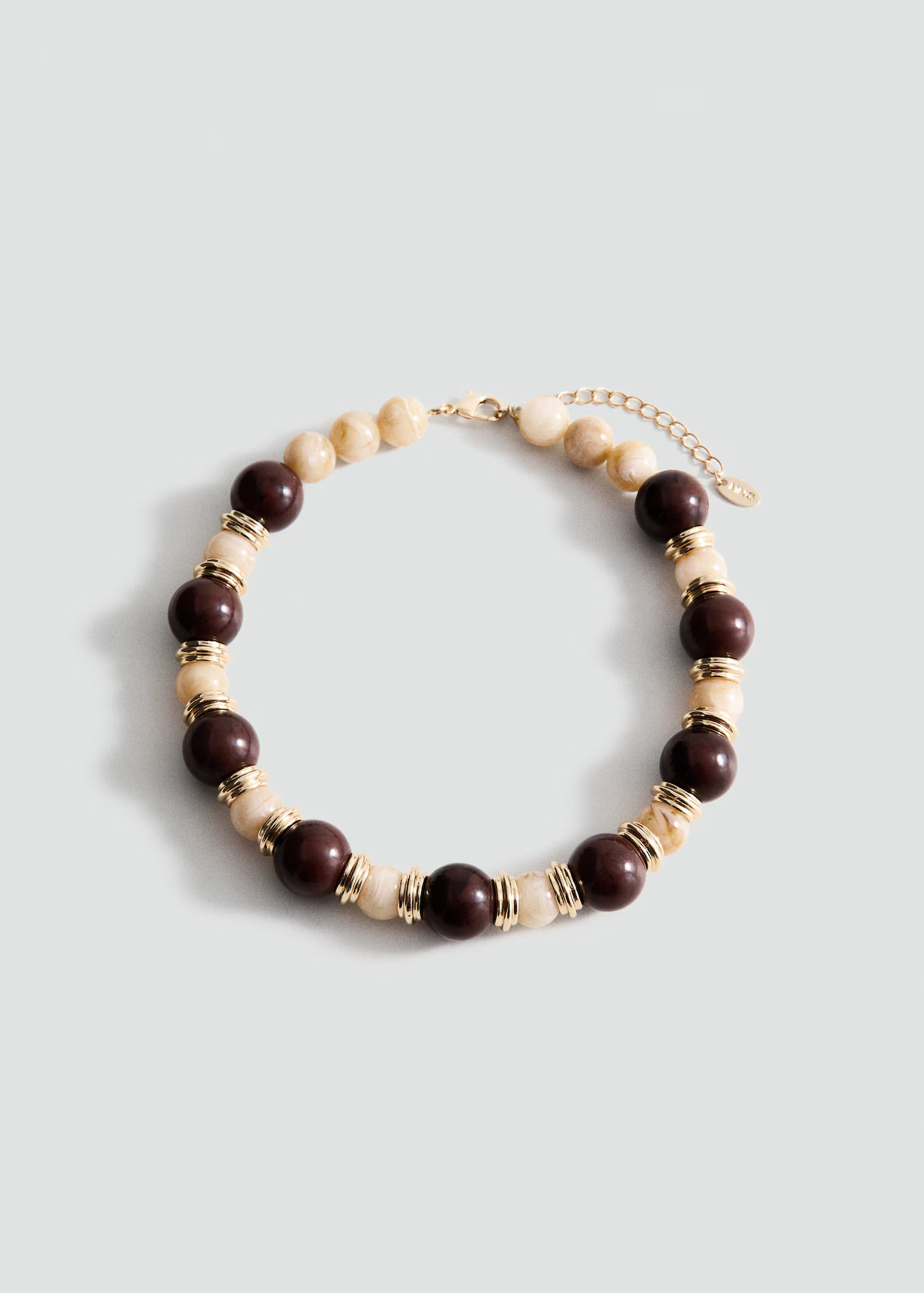 Combined beads necklace - Women | MANGO USA | Mango (US/MX/AU)