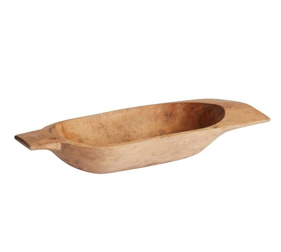 Antique And Unique Wooden Dough Bowls | Pottery Barn (US)