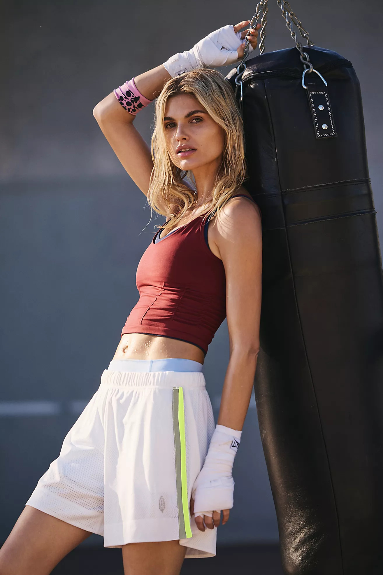 Good Karma Ruched Crop Tank | Free People (Global - UK&FR Excluded)