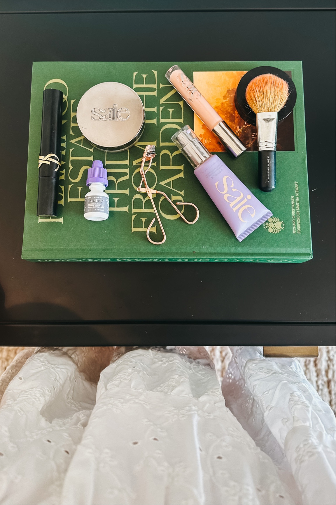 My “No-Makeup Makeup” or Less-Than-5-Minutes Face. Perfect for summer minimal makeup routine!

Lumify Eyedrops for whitening and brightening. These were recommended to me by an eye doctor! I don’t leave the house without them. Wear them daily since I have allergies and dry eyes.

Sunvisor - SPF35 with a slightly tinted, radiant finish. Comes in a mini size to test out!

Concealer - So hydrating! I wear shade HBONE

Airset Translucent Powder with a fluffy brush to Set.

Eyelash curler + YSL Lash Clash Mascara

Blush in ‘Pink Me Up’

#LTKFind #LTKbeauty #LTKSeasonal