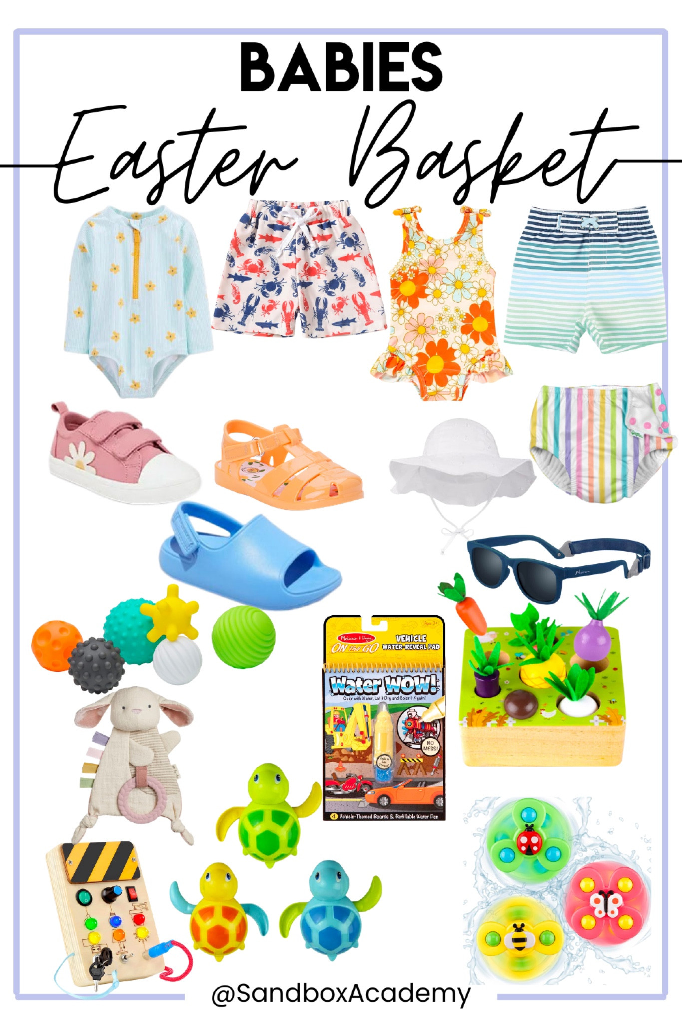 Easter Basket Ideas for Babies

#LTKkids #LTKunder50 #LTKswim