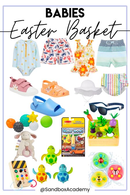 Easter Basket Ideas for Babies

#LTKkids #LTKunder50 #LTKswim