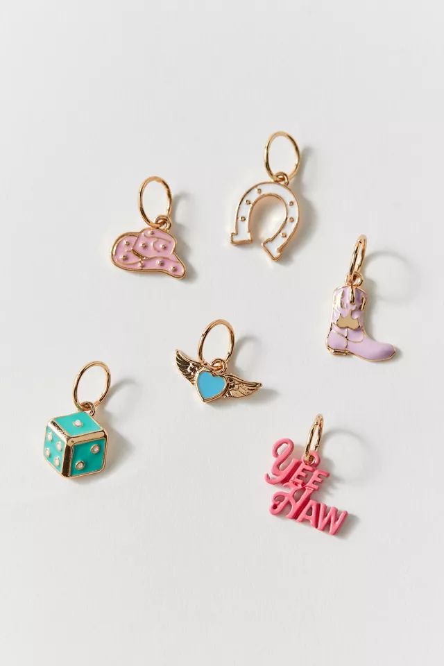 Enamel Shoe Charm Set | Urban Outfitters (US and RoW)