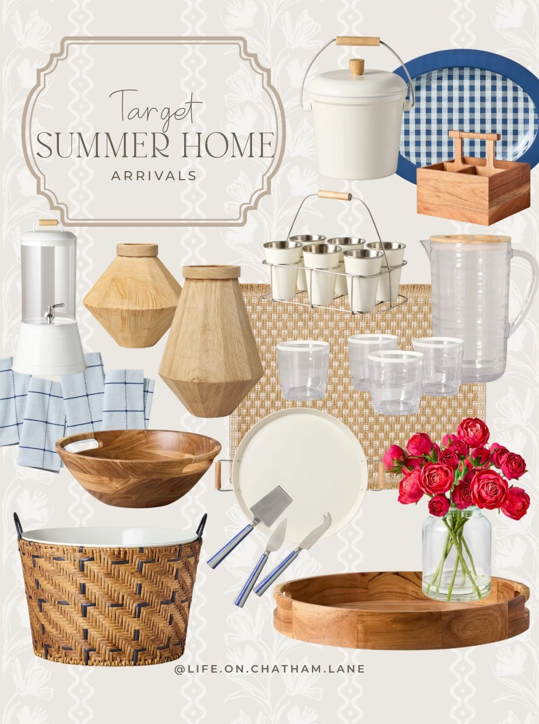#ad New summer arrivals at @Target!  These new Hearth and Hand finds are perfect for your home and outdoor hosting!

#LTKSeasonal #LTKHome