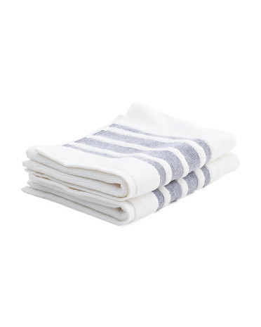 Made In Turkey 2pk Cotton Hotel Hand Towels | TJ Maxx