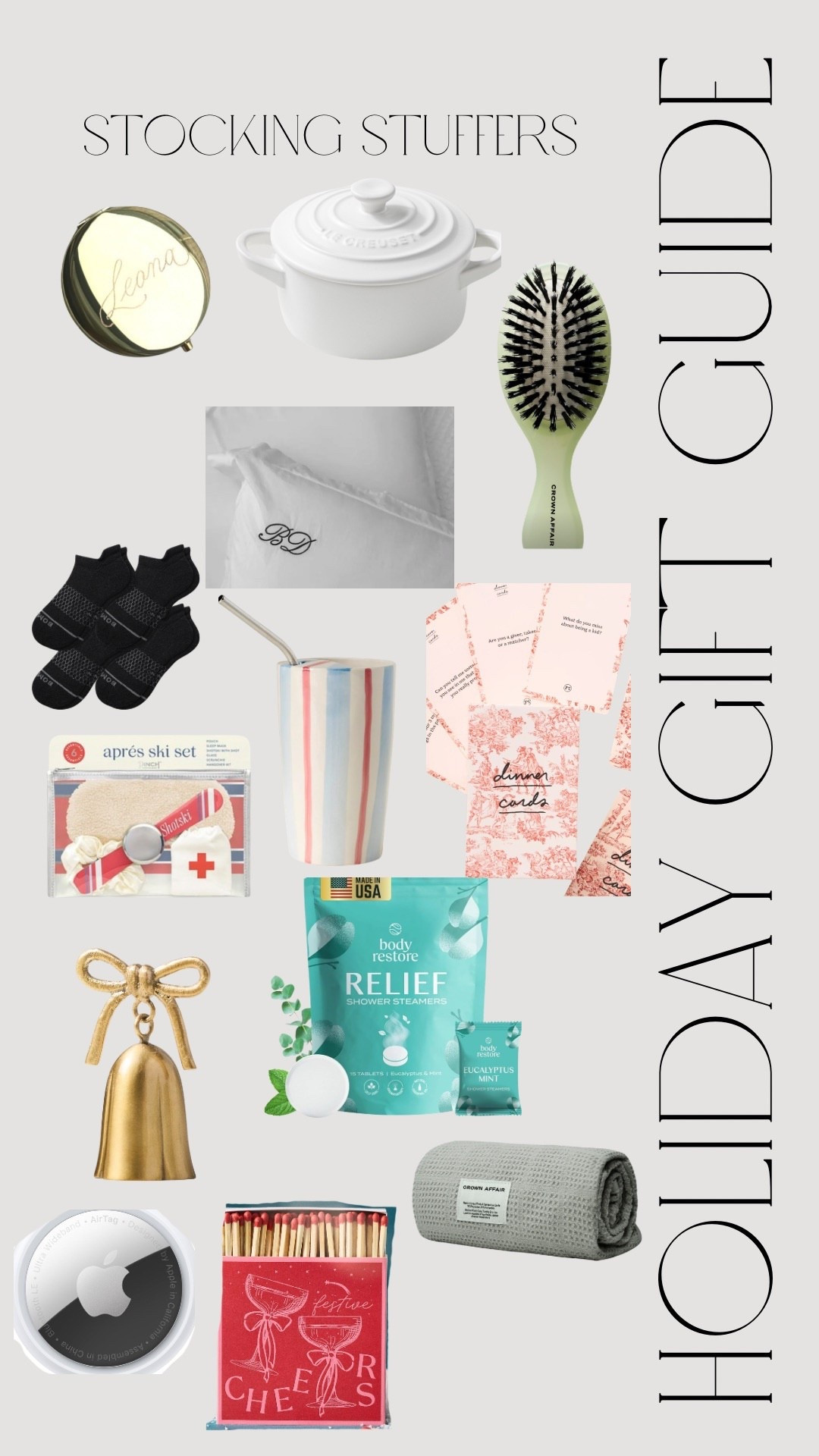 Stocking stuffers
Gift ideas
Christmas gifts 
Gift guide


#LTKGiftGuide #LTKHoliday #LTKCyberWeek