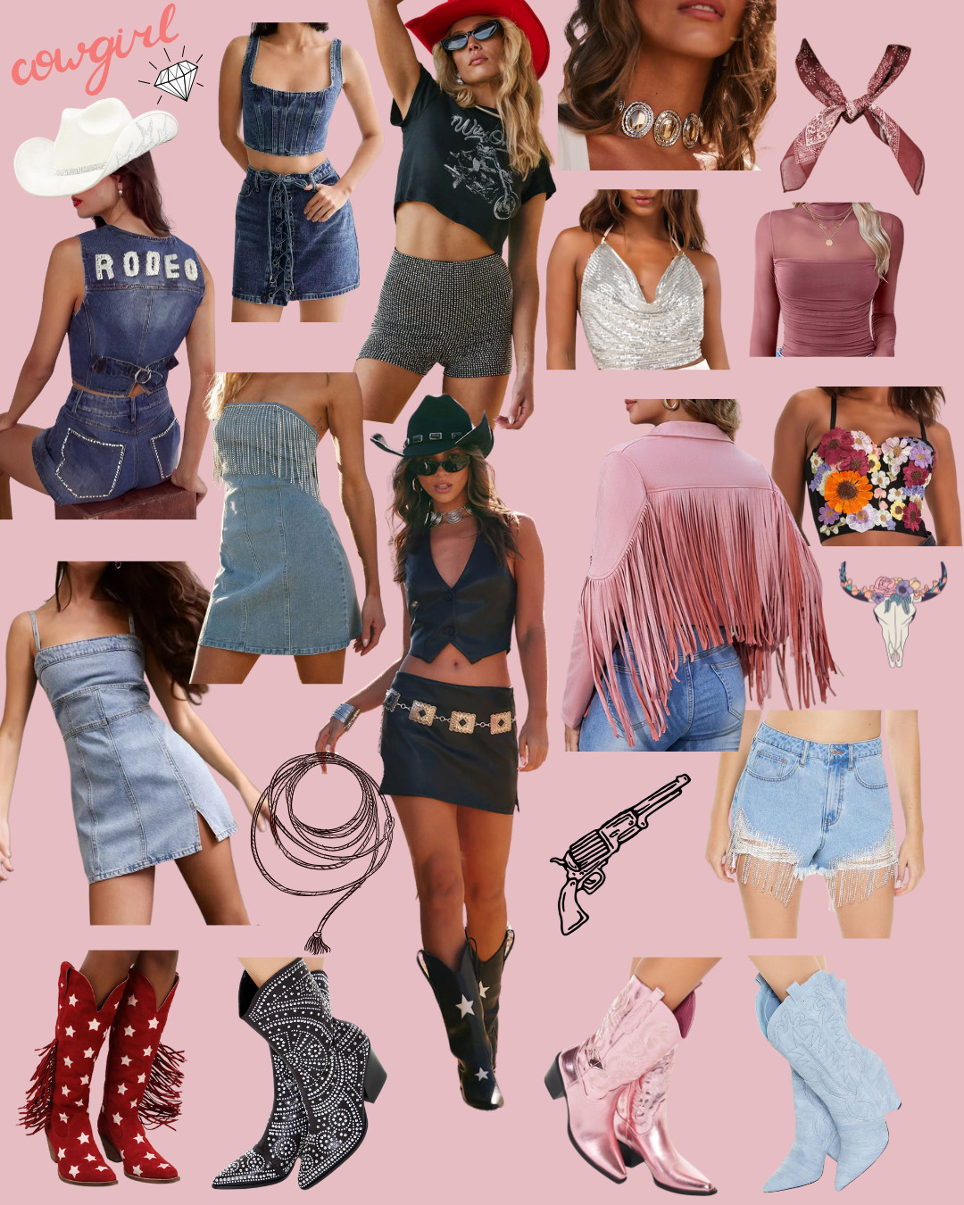 THIS ain't Texas, but we still dressin’! 🤠✨ Get ready to sparkle at Beyoncé’s Cowboy Carter tour with these cute cowboy boots, hats, outfits, & accessories! 🌵💎  Manifesting for tickets through fringe and denim.
 
#CowboyCarter #Beyhive #RenaissanceRodeo  

 #LTKFestival #LTKFindsUnder50 #LTKStyleTip