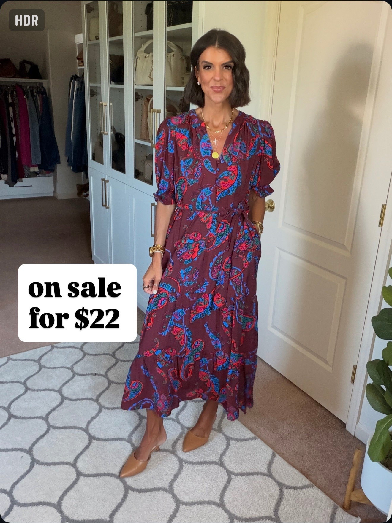 Walmart dress on sale for $22! Size xs