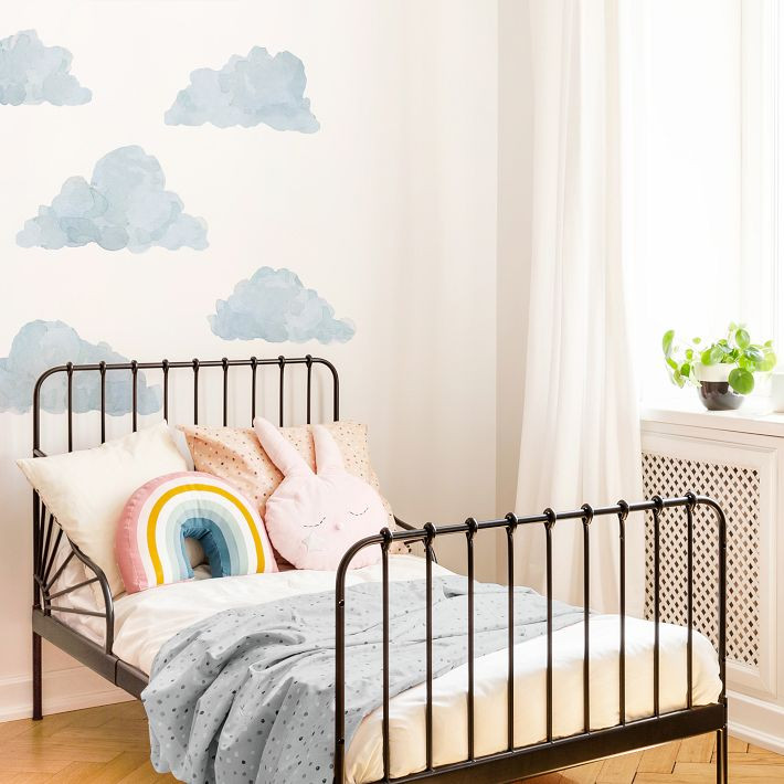 Mej Mej Nursery Daydreams Watercolor Clouds Peel &amp; Stick Wall Decals | West Elm (US)