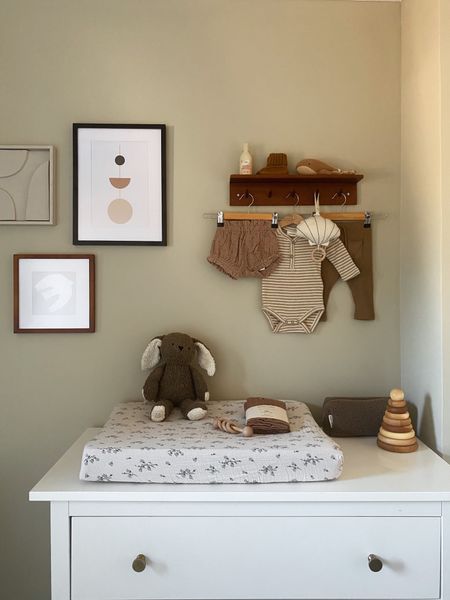 The sweetest accessories for the nursery. #kidsroom #babyclothing 