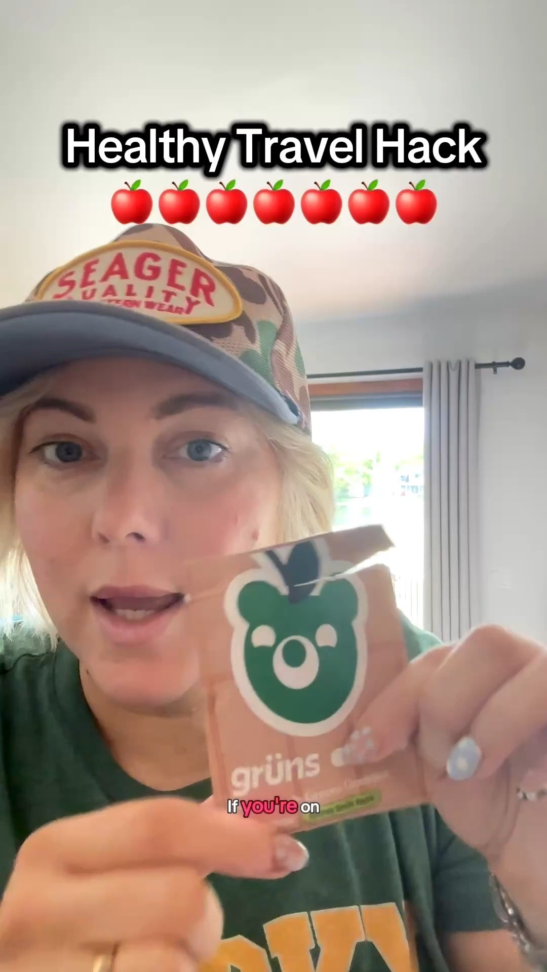 This is your sign to try Gruns GRUNNY SMITH gummies! So easy to traveliwith and keep my nutrition up. Results may vary!
#fibersupplement #gruns #multivitamin #healthjourney #gummyvitamins

#LTKTravel #LTKfitnessgoals #LTKselfcare