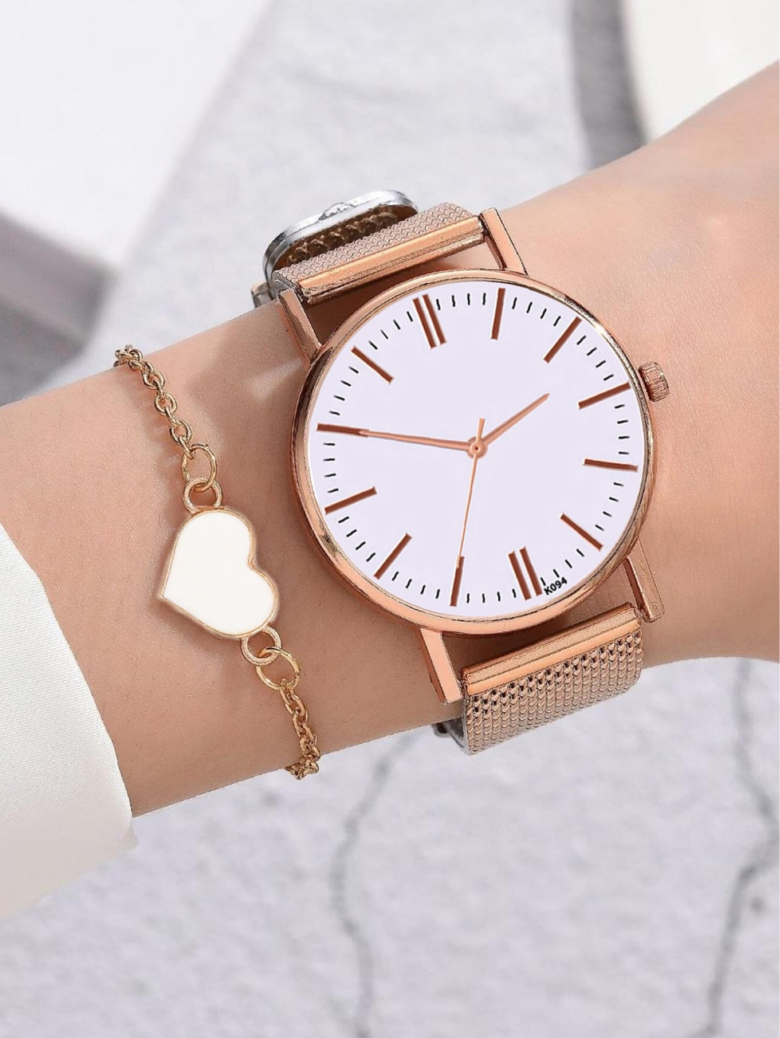 Relógio Rosê SHEIN 

#LTKbrasil