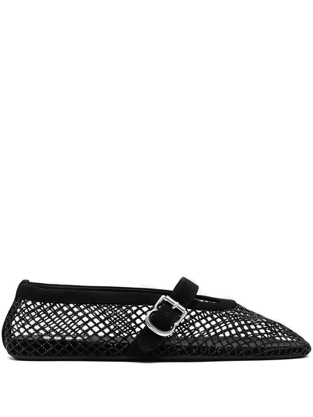 mesh buckle ballet flats | Farfetch Global