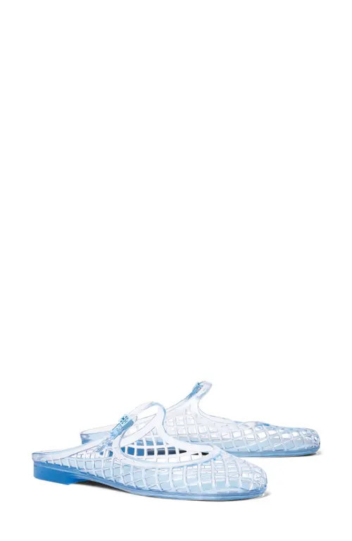 Tory Burch Mellow Mary Jane Jelly Mule in Pool Blue /Pool Blue at Nordstrom, Size 7 | Nordstrom