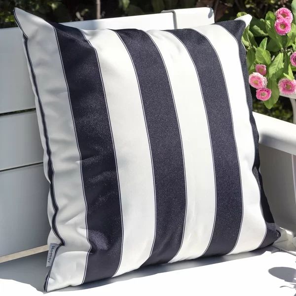 Striped Indoor/Outdoor Throw Pillow | Wayfair North America