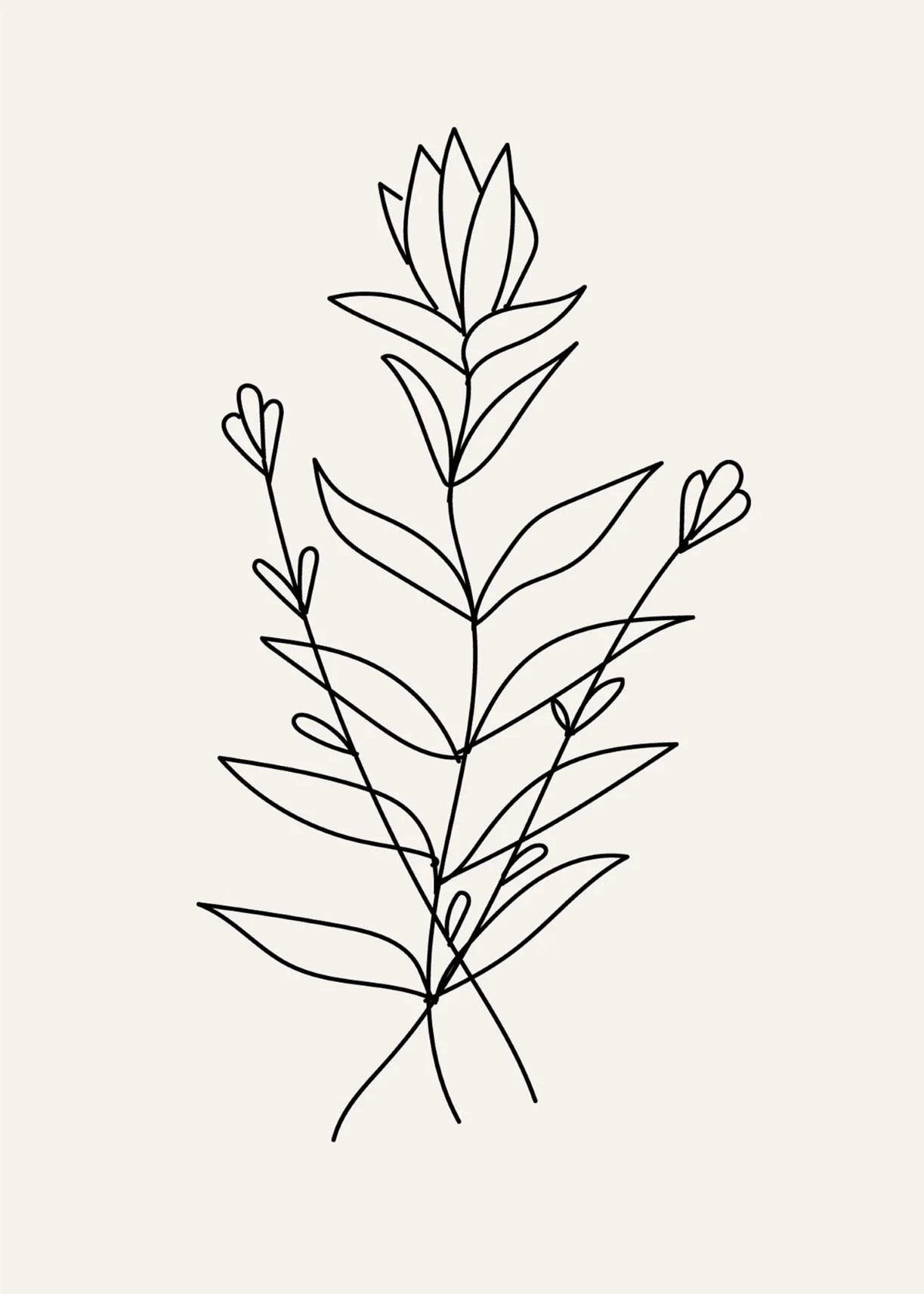 Floral Element II | Collection Prints