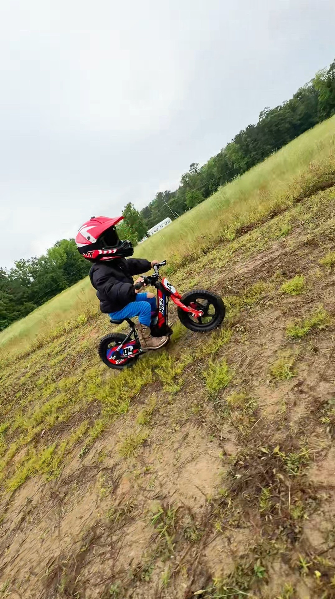 Started with a balance bike and now he’s on a dirt bike 🥹 This one is an electric bike that goes up to 10 MPH. Only a matter of time and he’ll be telling us that he wants to go faster 😂 

#LTKmomlife #LTKKids #LTKSaleAlert
