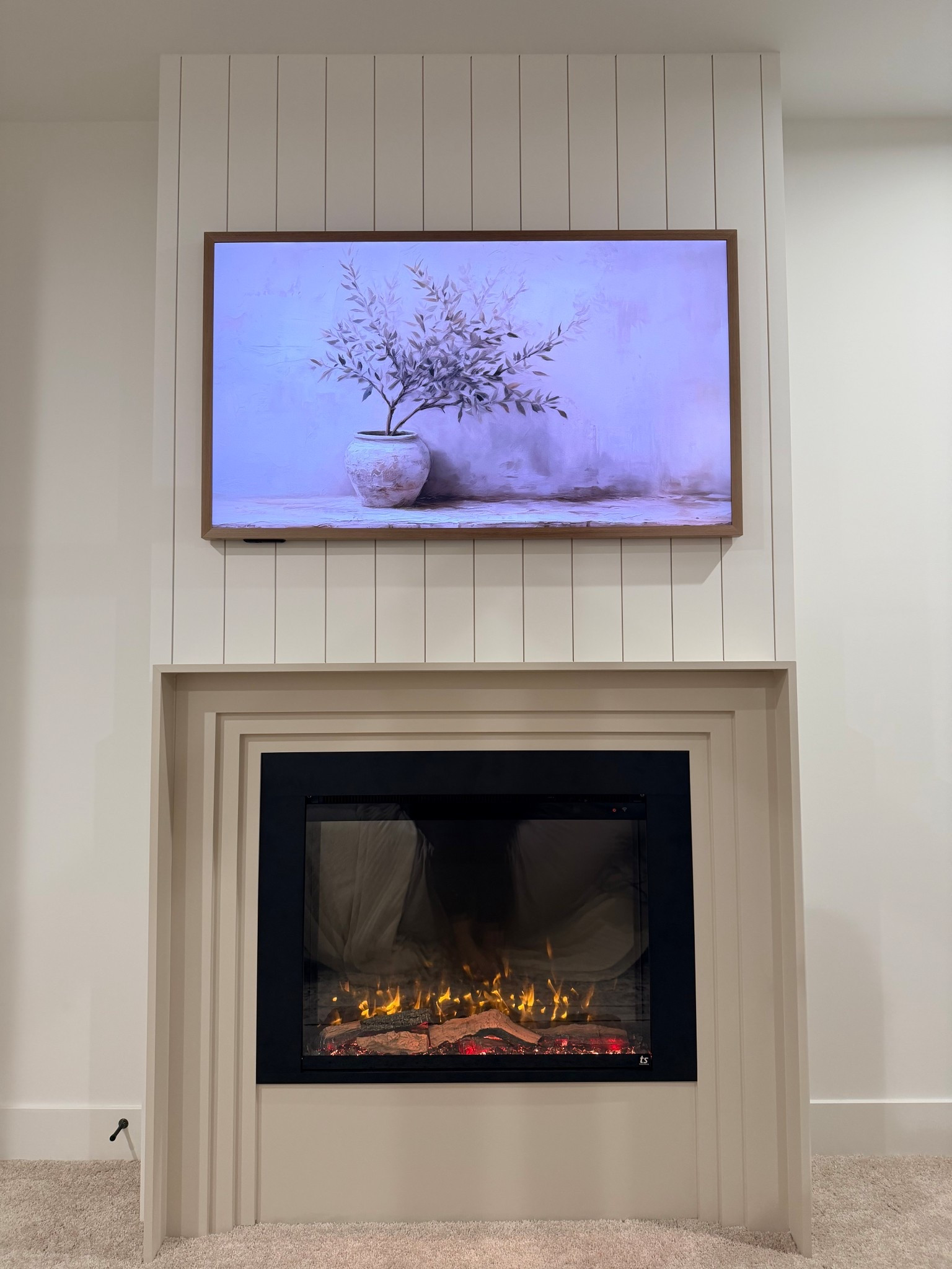 Modern Transitional Fireplace. I’m in love. This timeless aesthetic definitely makes my heart fill full. I love it. 

#LTKFindsUnder50 #LTKHome #LTKFindsUnder100