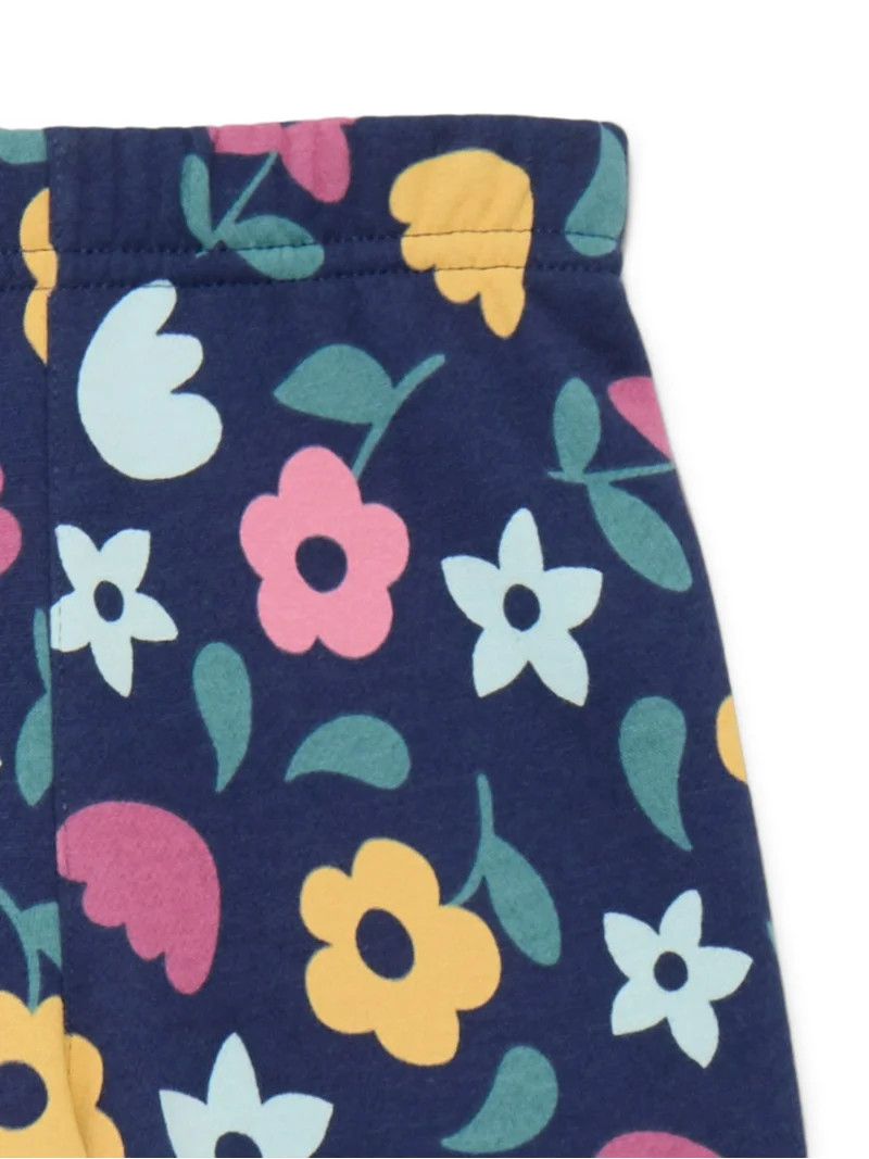 Garanimals Toddler Girl Fleece Straight Leg Pants, Sizes 2T-5T - Walmart.com | Walmart (US)