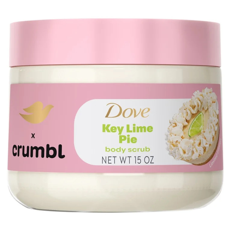 Dove Crumbl Limited Edition Body Scrub Key Lime Pie, 15 oz | Walmart (US)